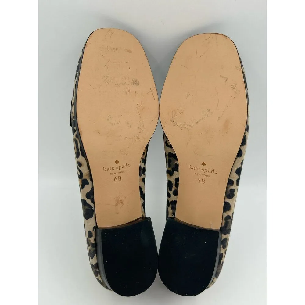 KATE SPADE Size 6B BEIGE AND BLACK Women Loafer